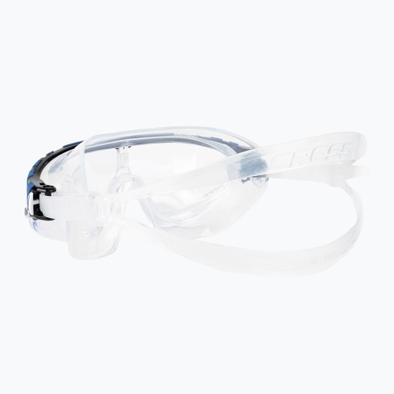 Maska do pływania Cressi Skylight clear/black/blue 4
