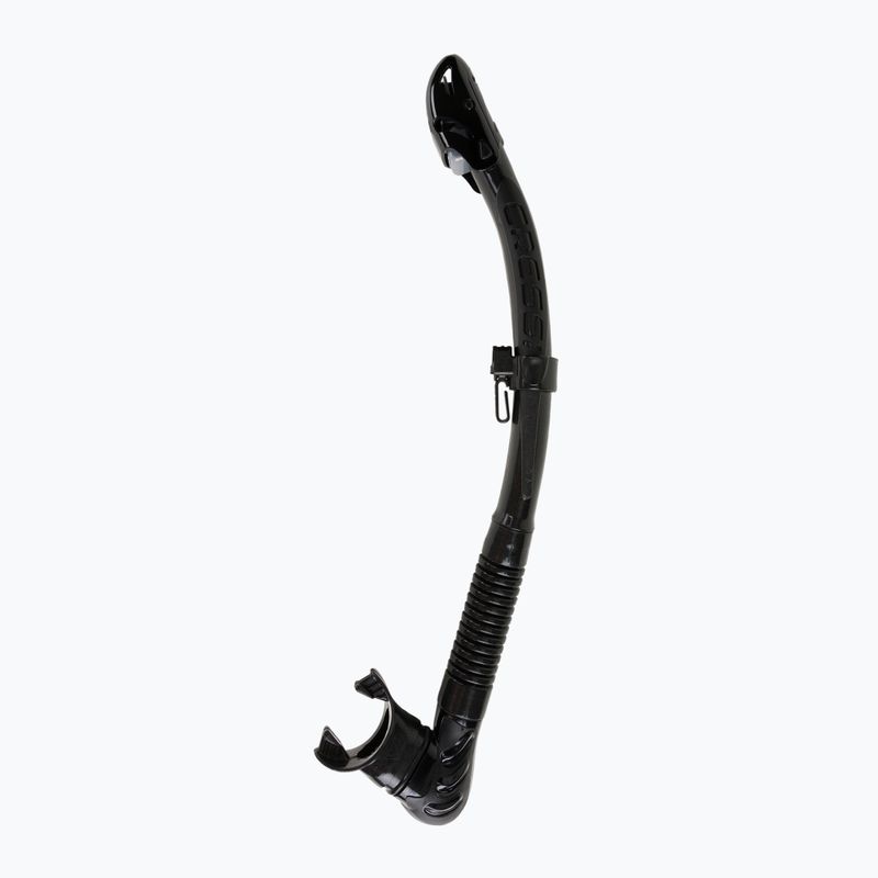 Fajka do nurkowania Cressi Alpha Ultra Dry black/black/black