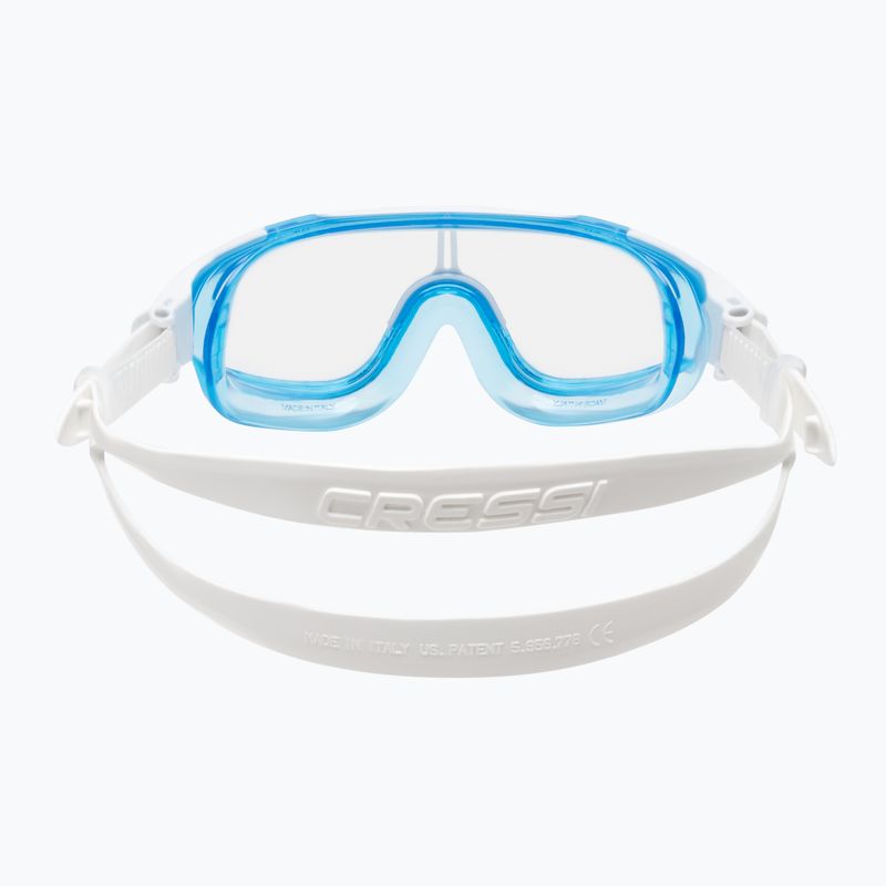 Maska do pływania dziecięca Cressi Baloo blue/blue white 5