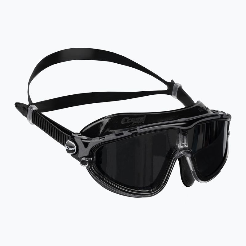Maska do pływania Cressi Skylight black/black grey mirrored