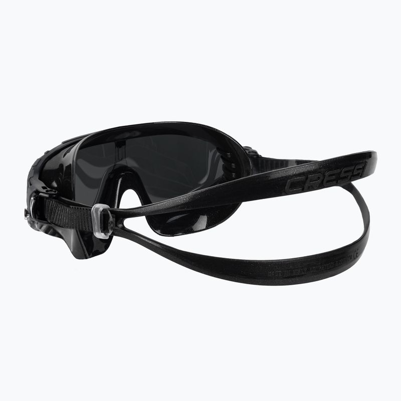 Maska do pływania Cressi Skylight black/black grey mirrored 4