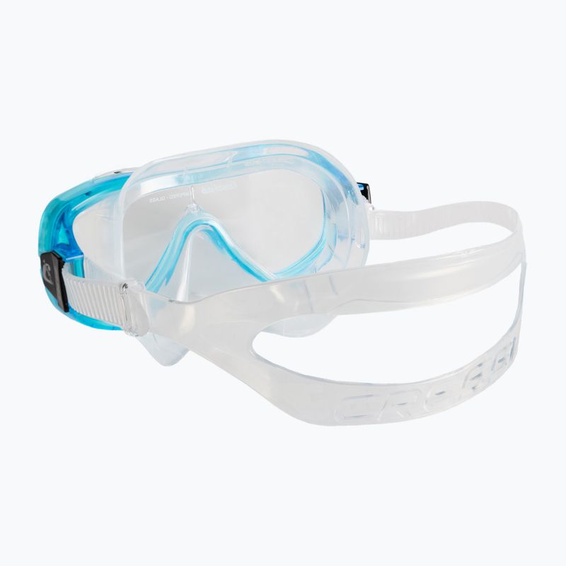 Zestaw do snorkelingu Cressi Onda + Mexico clear/aquamarine 5