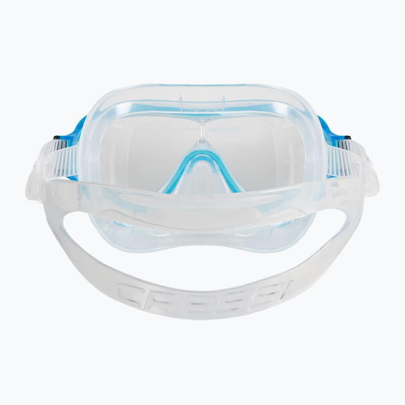 Zestaw do snorkelingu Cressi Onda + Mexico clear/aquamarine 6