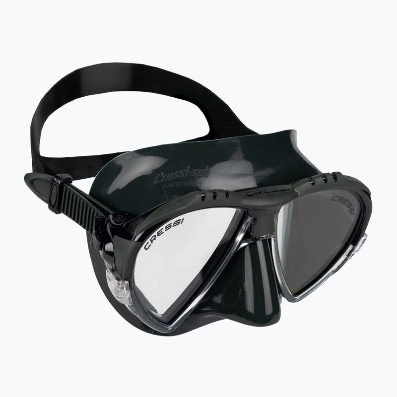 Maska do nurkowania Cressi Matrix green/green