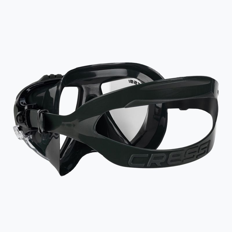 Maska do nurkowania Cressi Matrix green/green 4