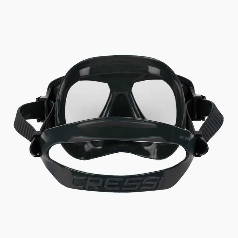 Maska do nurkowania Cressi Matrix green/green 5