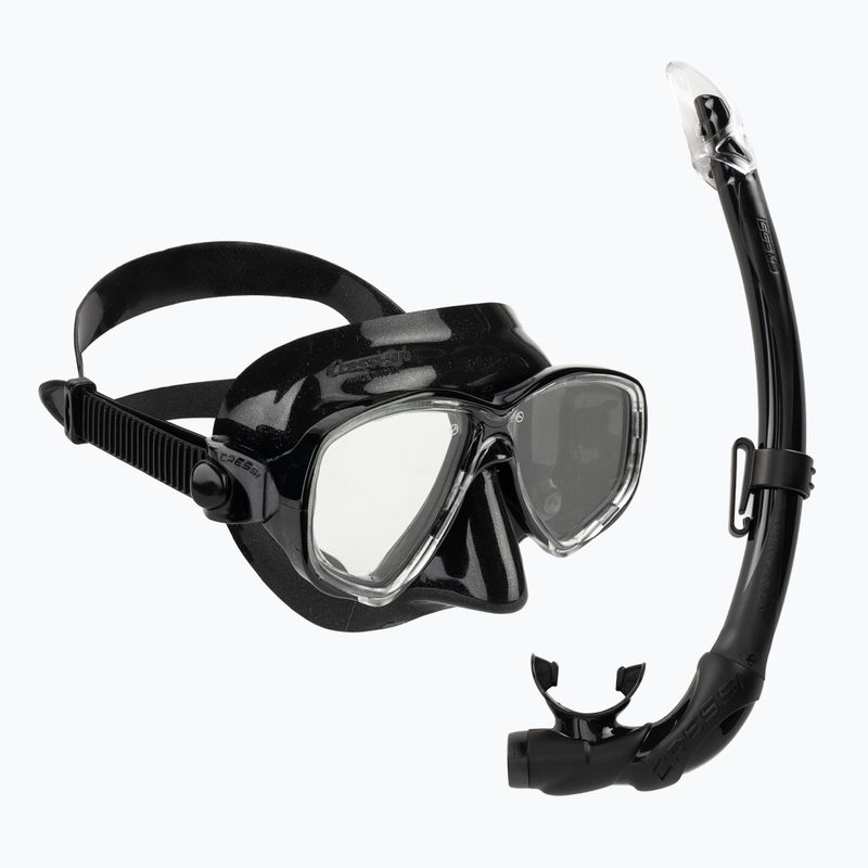 Zestaw do nurkowania Cressi Marea + Mexico Pro black