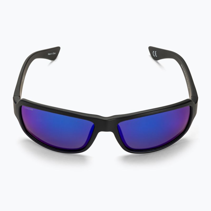 Okulary przeciwsłoneczne Cressi Ninja Floating black/blue mirrored 4