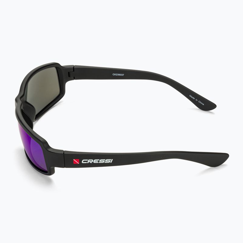 Okulary przeciwsłoneczne Cressi Ninja Floating black/blue mirrored 5