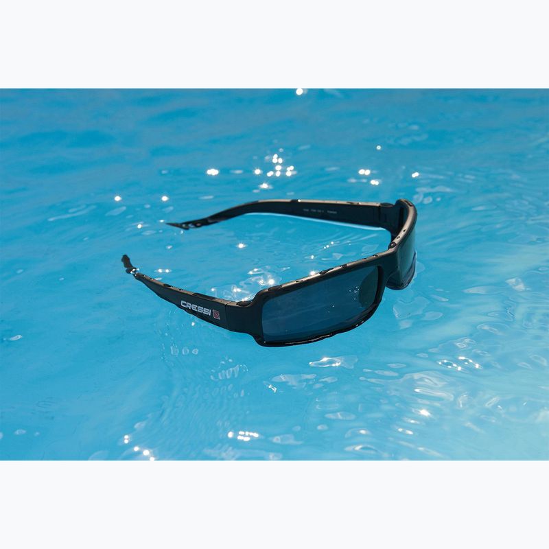 Okulary przeciwsłoneczne Cressi Ninja Floating black/blue mirrored 2