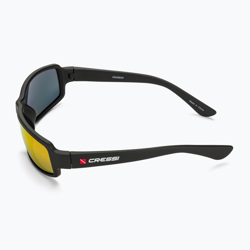 Okulary przeciwsłoneczne Cressi Ninja Floating black/orange mirrored 4