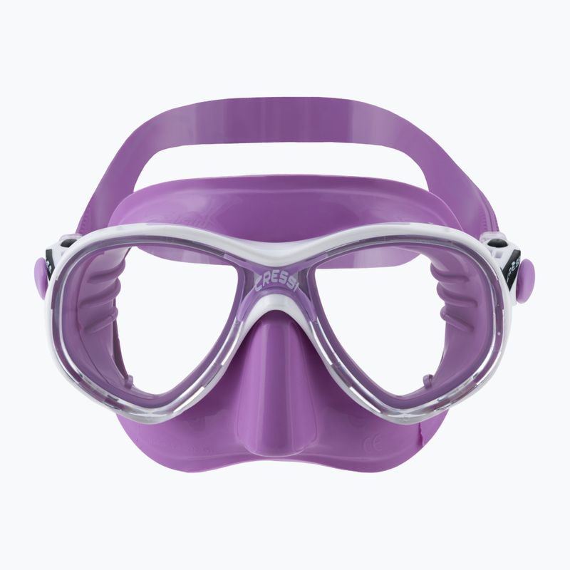 Maska do nurkowania dziecięca Cressi Marea lilac 2
