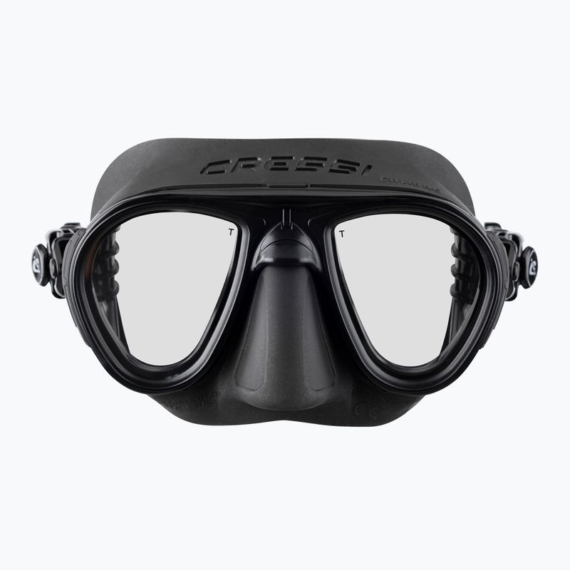 Maska do nurkowania Cressi Calibro HD black/black/silver 2