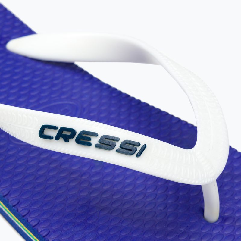 Japonki Cressi Beach blue/white 7