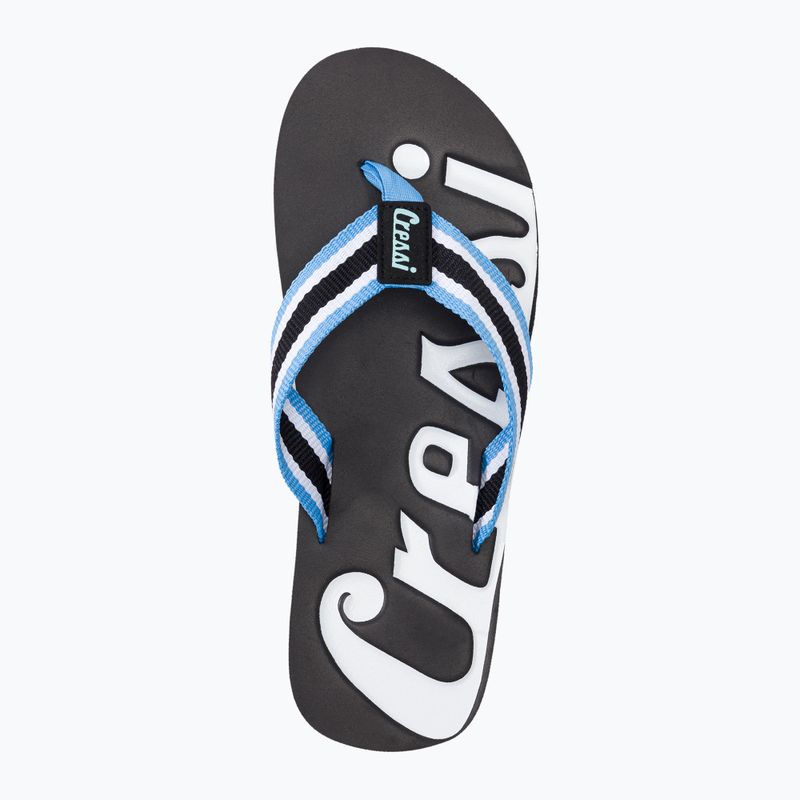 Japonki Cressi Portofino black/light blue 6