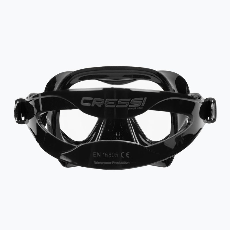 Zestaw do nurkowania Cressi F1 + Supernova Dry black 6