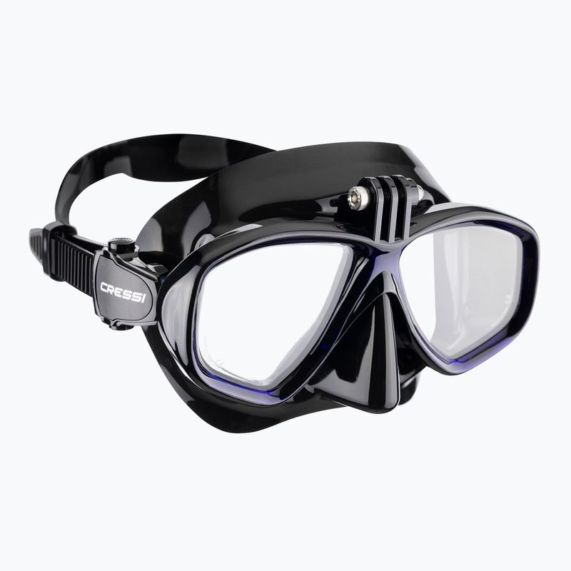 Maska do nurkowania Cressi Action black/blue