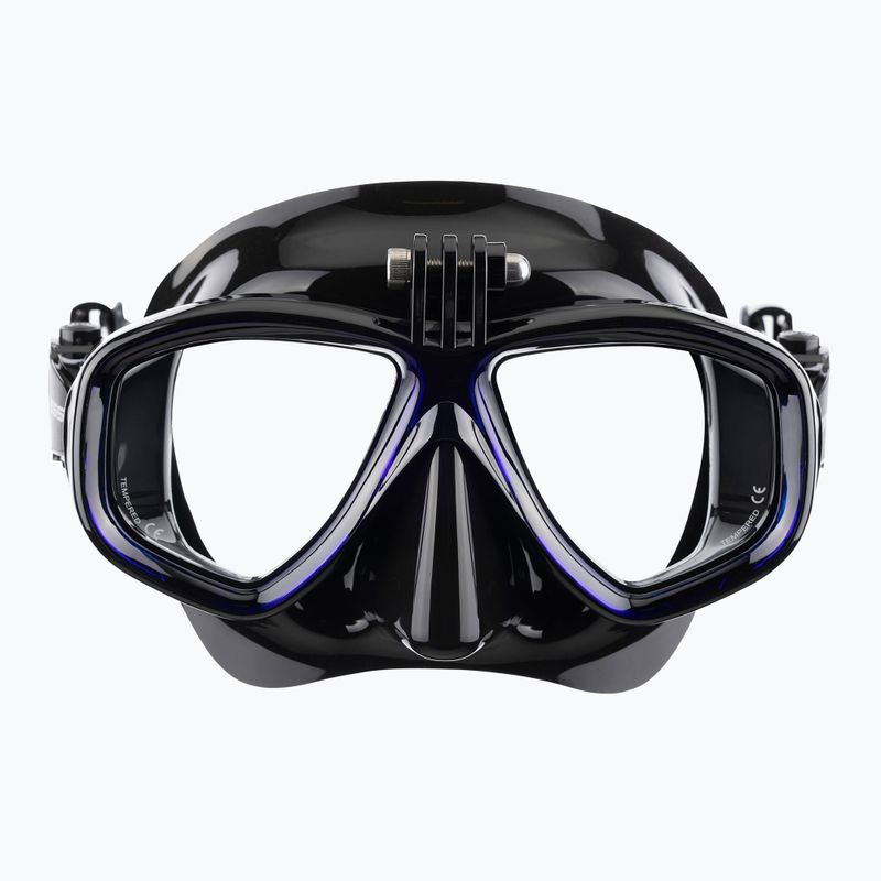 Maska do nurkowania Cressi Action black/blue 2