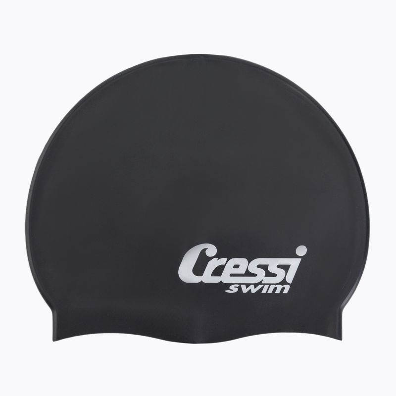 Czepek pływacki Cressi Silicone Cap black
