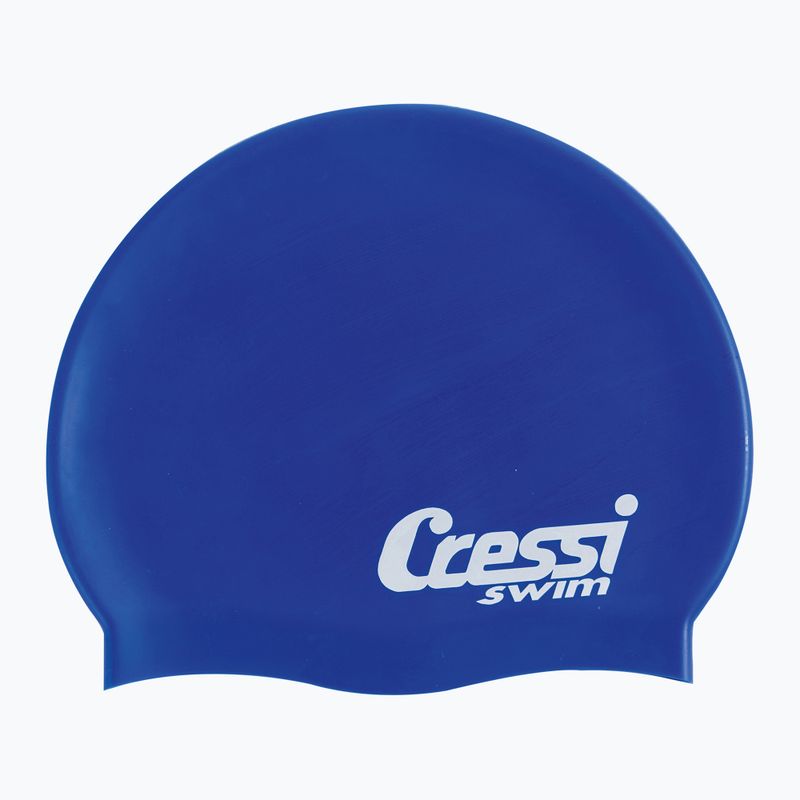 Czepek pływacki dziecięcy Cressi Silicone Cap royal blue 2