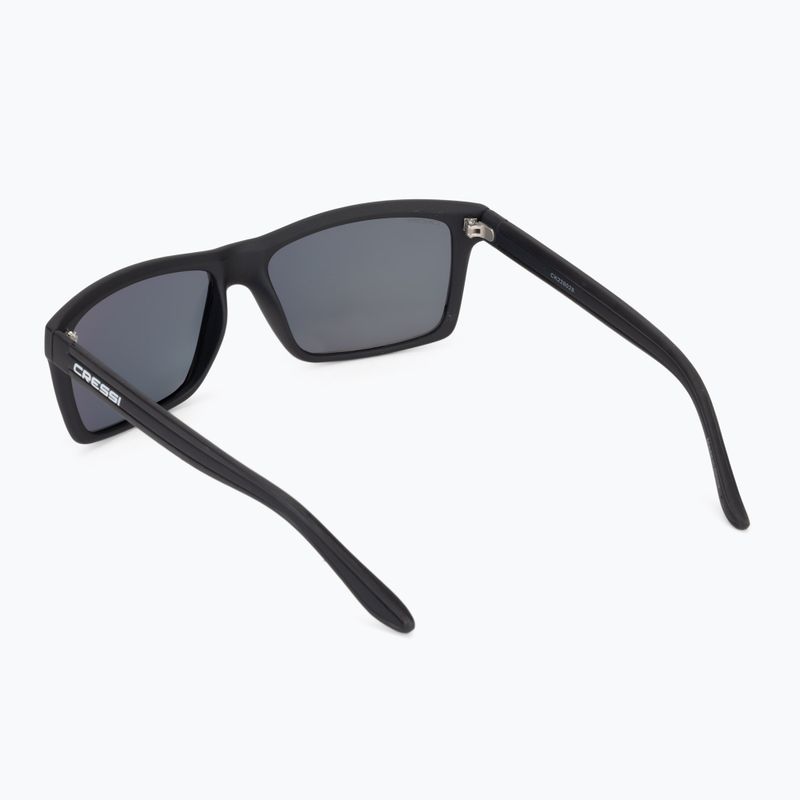 Okulary przeciwsłoneczne Cressi Rio matt black/revo orange 2