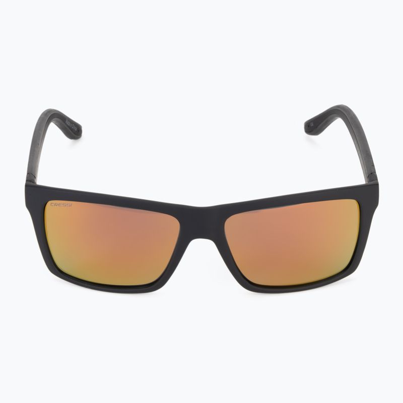 Okulary przeciwsłoneczne Cressi Rio matt black/revo orange 3