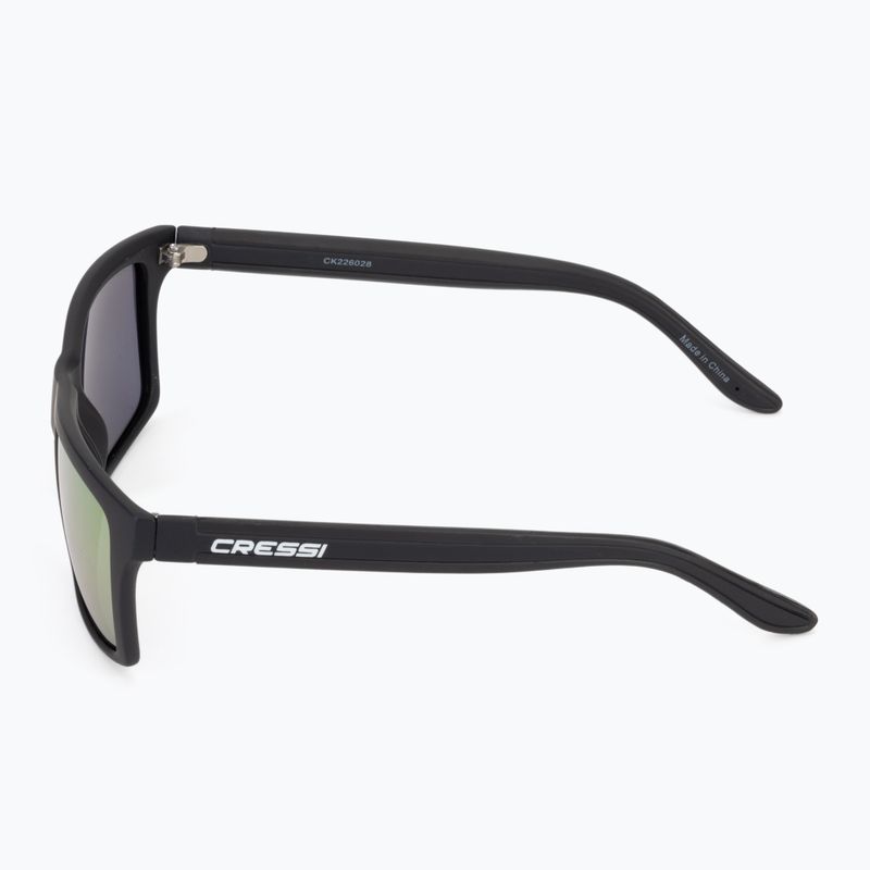 Okulary przeciwsłoneczne Cressi Rio matt black/revo orange 4
