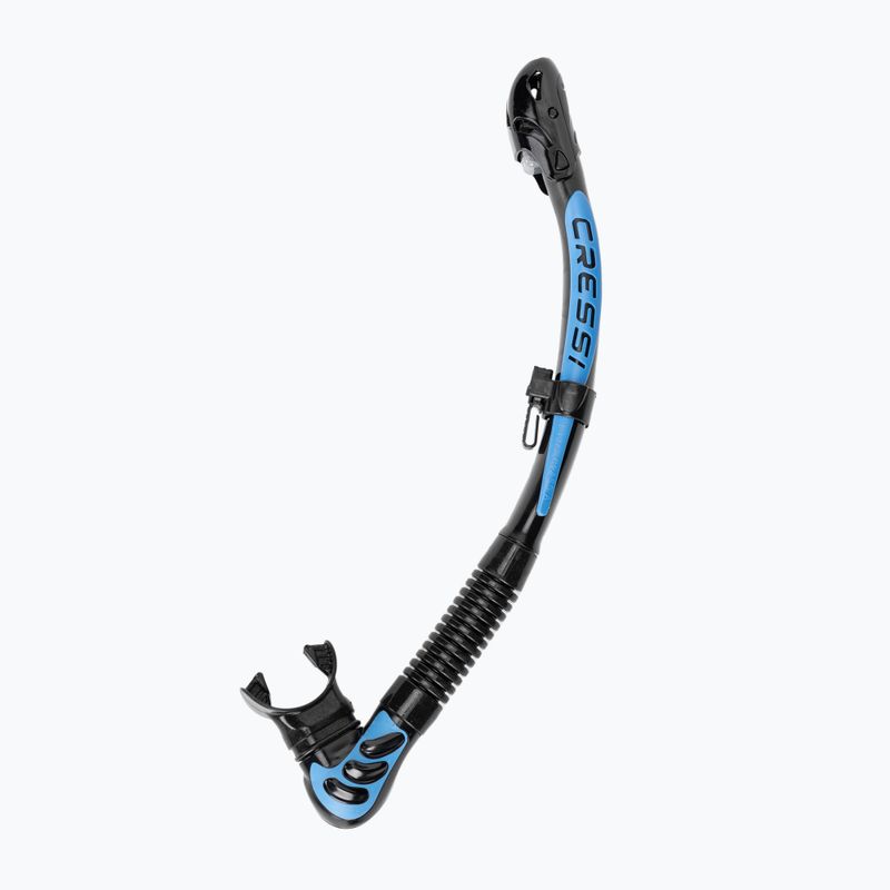 Zestaw do nurkowania Cressi Big Eyes Evolution + Alpha Ultra Dry black/blue 3