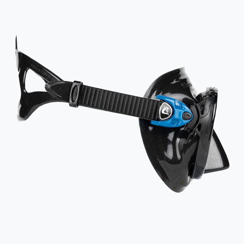 Zestaw do nurkowania Cressi Big Eyes Evolution + Alpha Ultra Dry black/blue 5