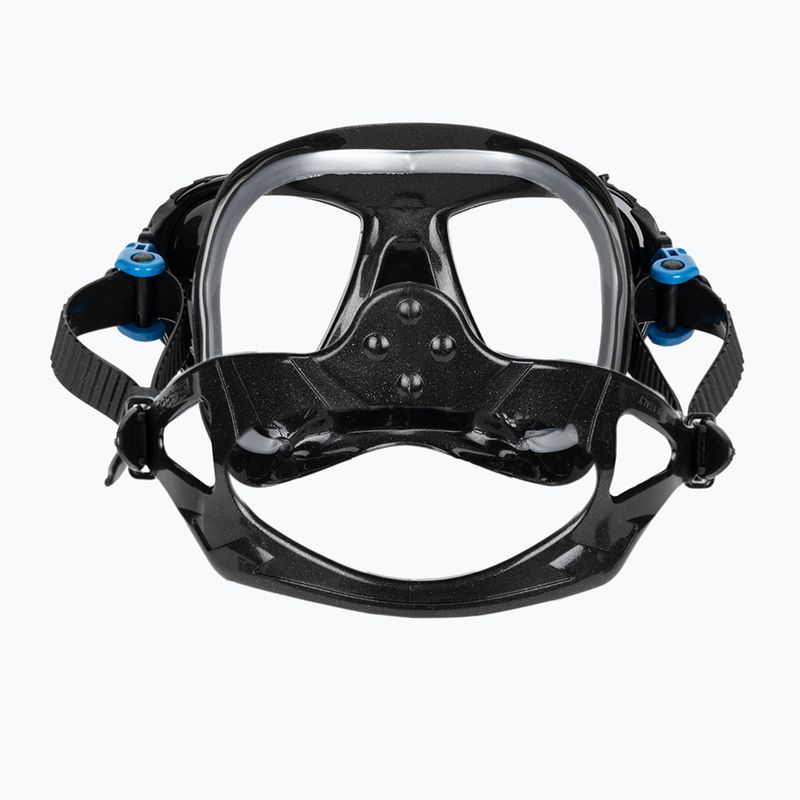 Zestaw do nurkowania Cressi Big Eyes Evolution + Alpha Ultra Dry black/blue 6