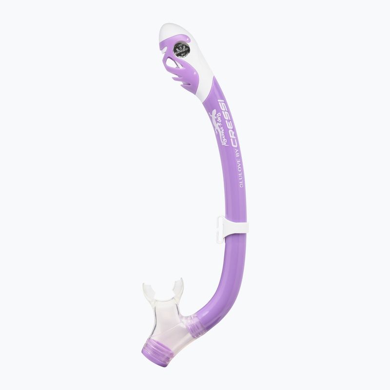 Zestaw do nurkowania dziecięcy Cressi Rocks Jr Set lilac/white 4
