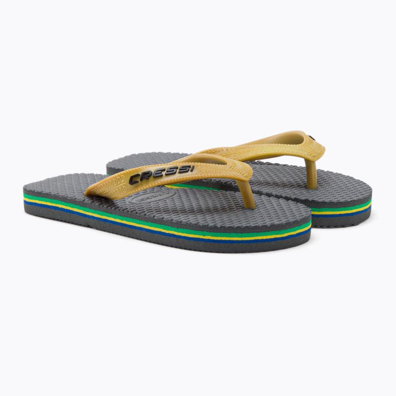 Japonki Cressi Beach green/lime 5