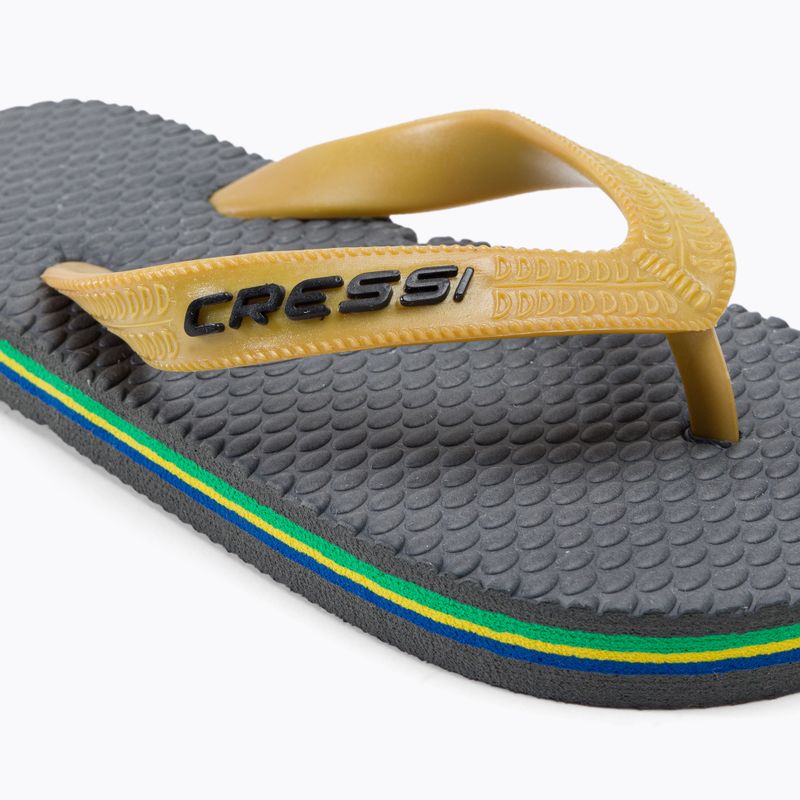 Japonki Cressi Beach green/lime 7