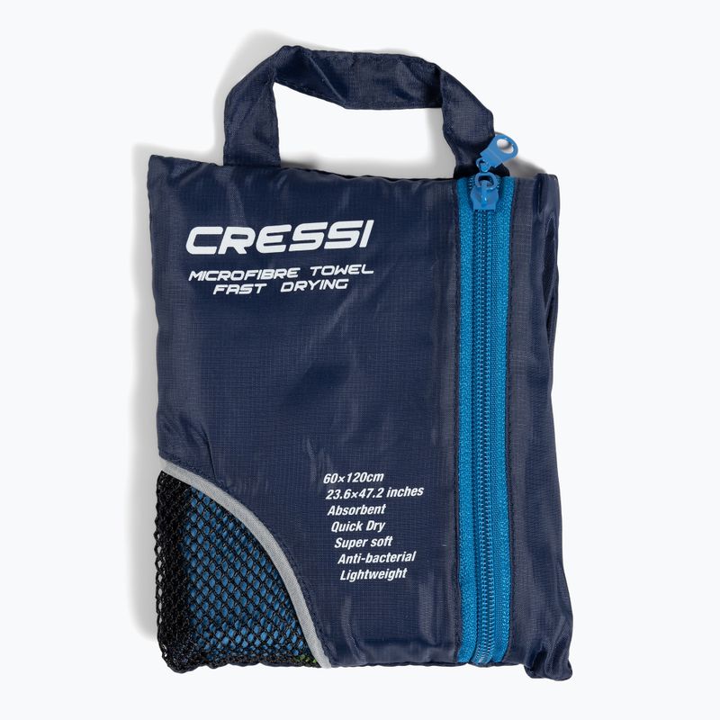 Ręcznik szybkoschnący Cressi Microfibre Fast Drying azure/greeen 5