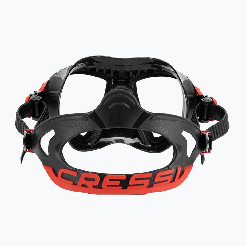 Maska do nurkowania Cressi Zeus black/red 5