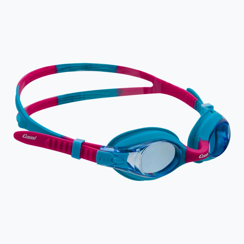 Okulary do pływania dziecięce Cressi Dolphin 2.0 azure/pink