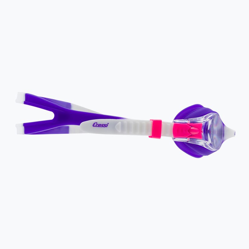 Okulary do pływania dziecięce Cressi Dolphin 2.0 lilac/white 3