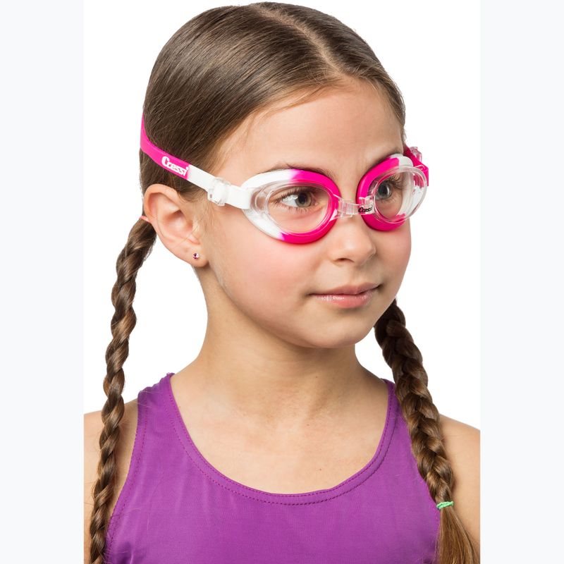 Okulary do pływania dziecięce Cressi Starfish white/pink 4