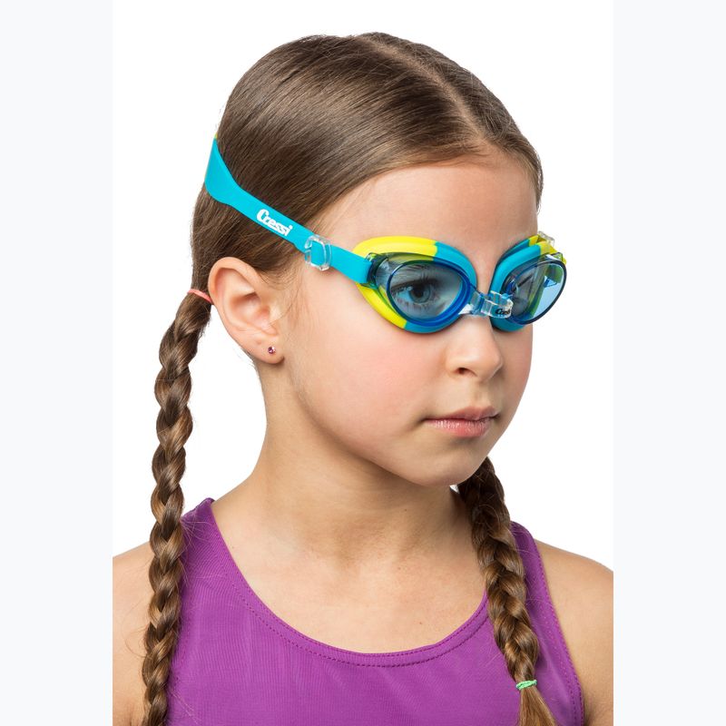 Okulary do pływania dziecięce Cressi Starfish green/azure 4