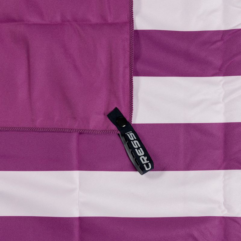 Ręcznik szybkoschnący Cressi Microfiber Stripe lilac 4
