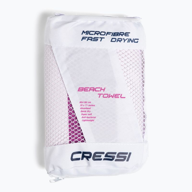 Ręcznik szybkoschnący Cressi Microfiber Stripe lilac 5