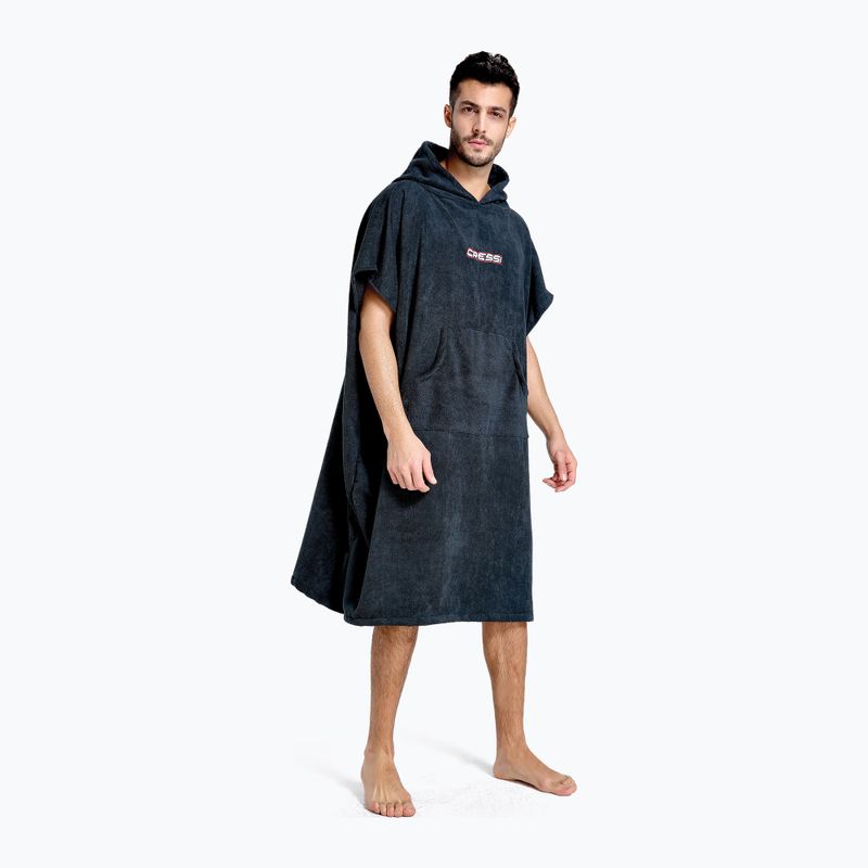 Ponczo Cressi Robe black 2