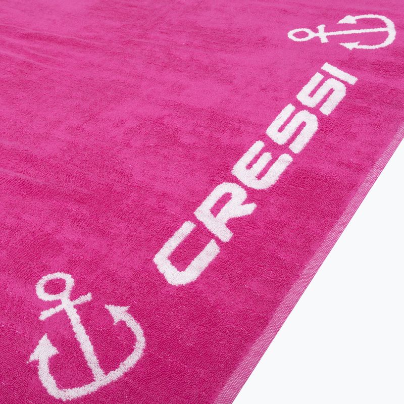 Ręcznik Cressi Cotton Frame fuchsia 3