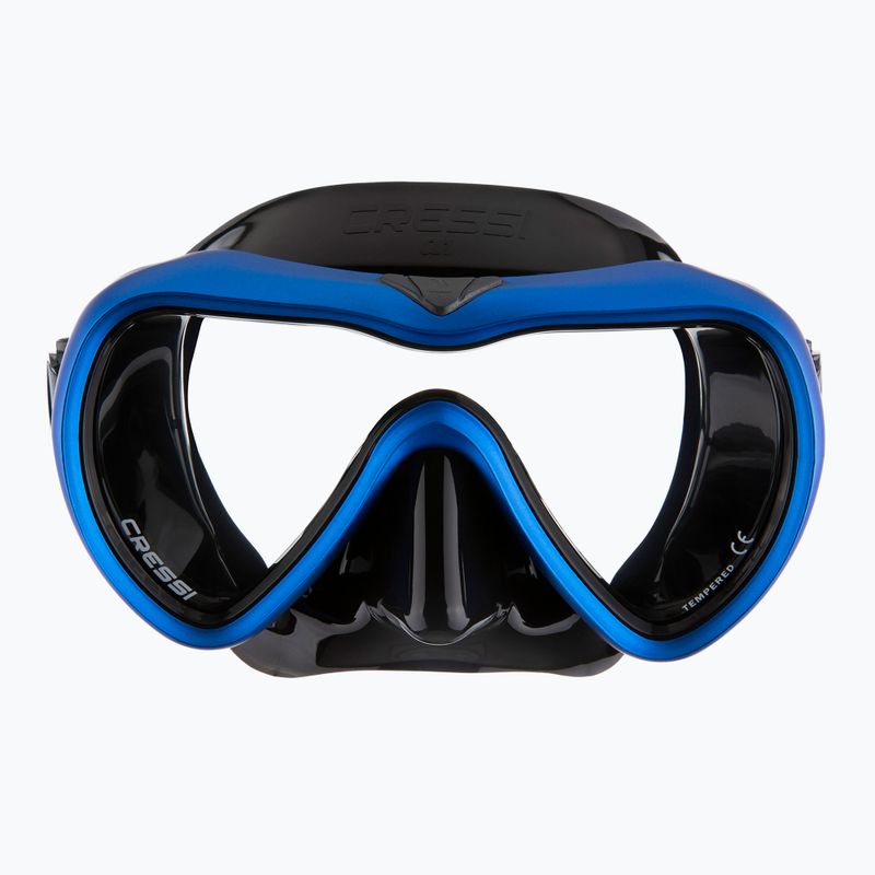 Maska do nurkowania Cressi A1 Anti Fog black/blue 2