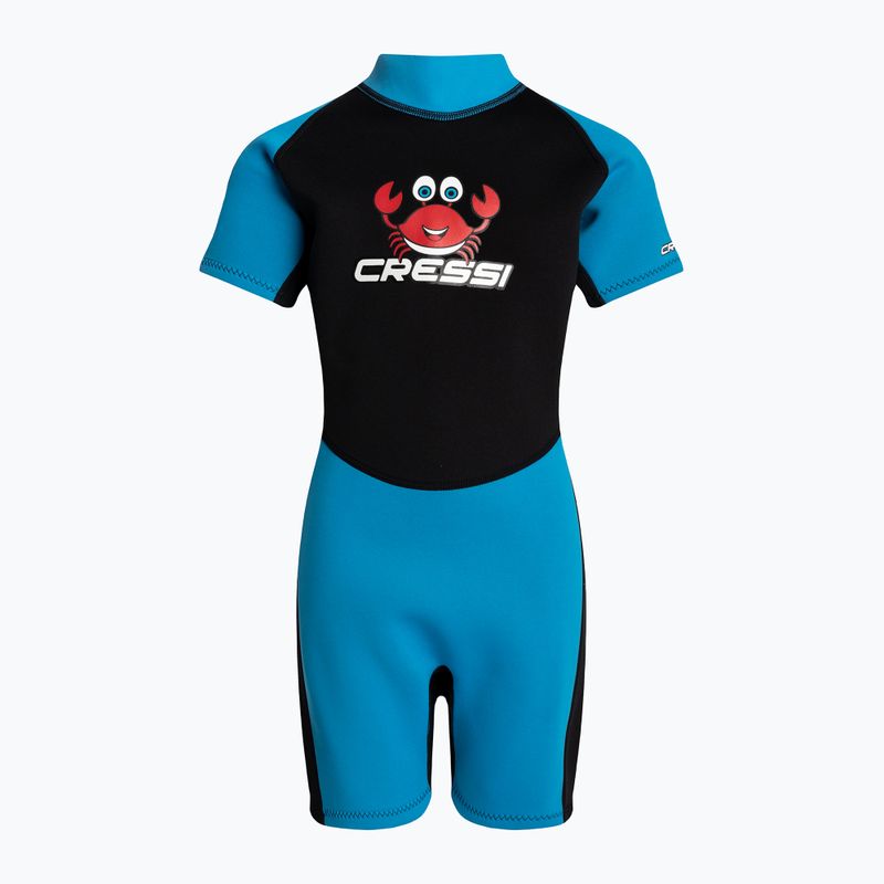 Pianka do pływania dziecięca Cressi Smoby Shorty 2 mm black/blue