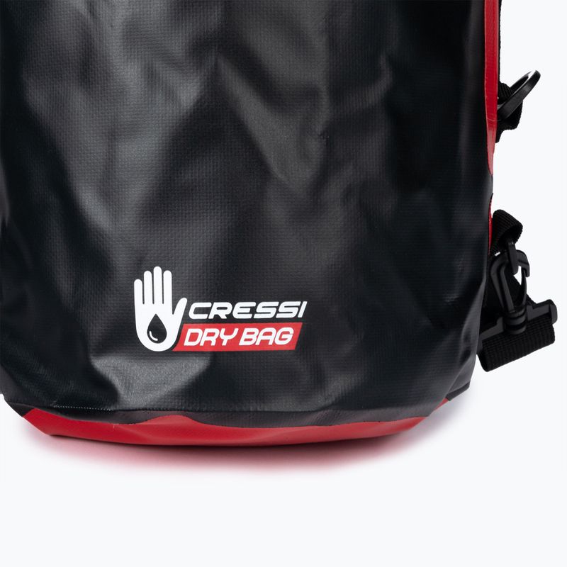 Worek wodoodporny Cressi Octopus Dry Bag 30 l black/red 5