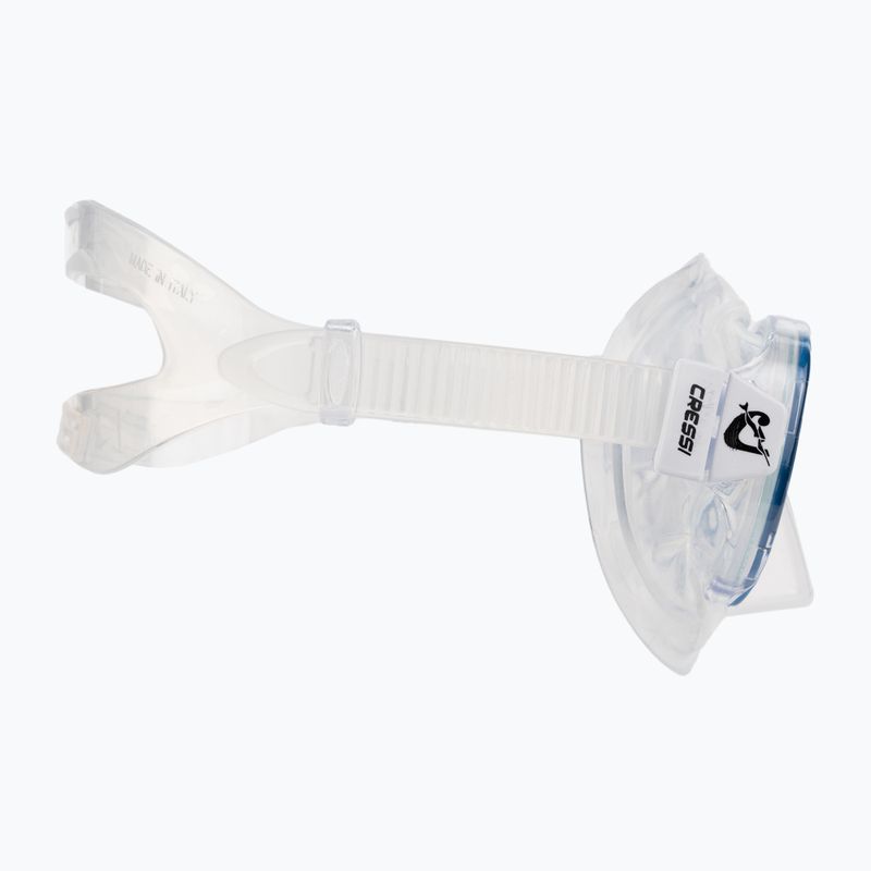 Zestaw do snorkelingu dziecięcy Cressi Perla Jr + Minigringo clear/blue 3