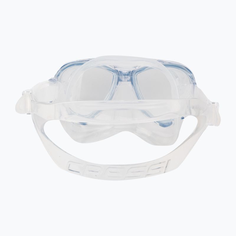Zestaw do snorkelingu dziecięcy Cressi Perla Jr + Minigringo clear/blue 5