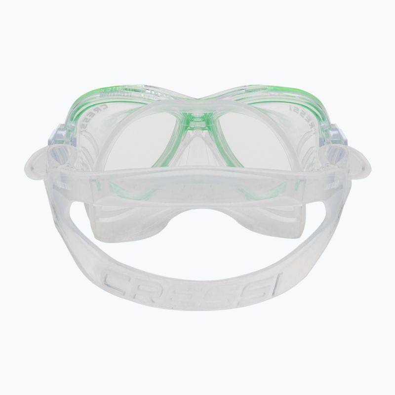 Zestaw do snorkelingu dziecięcy Cressi Perla Jr + Minigringo clear/lime 5