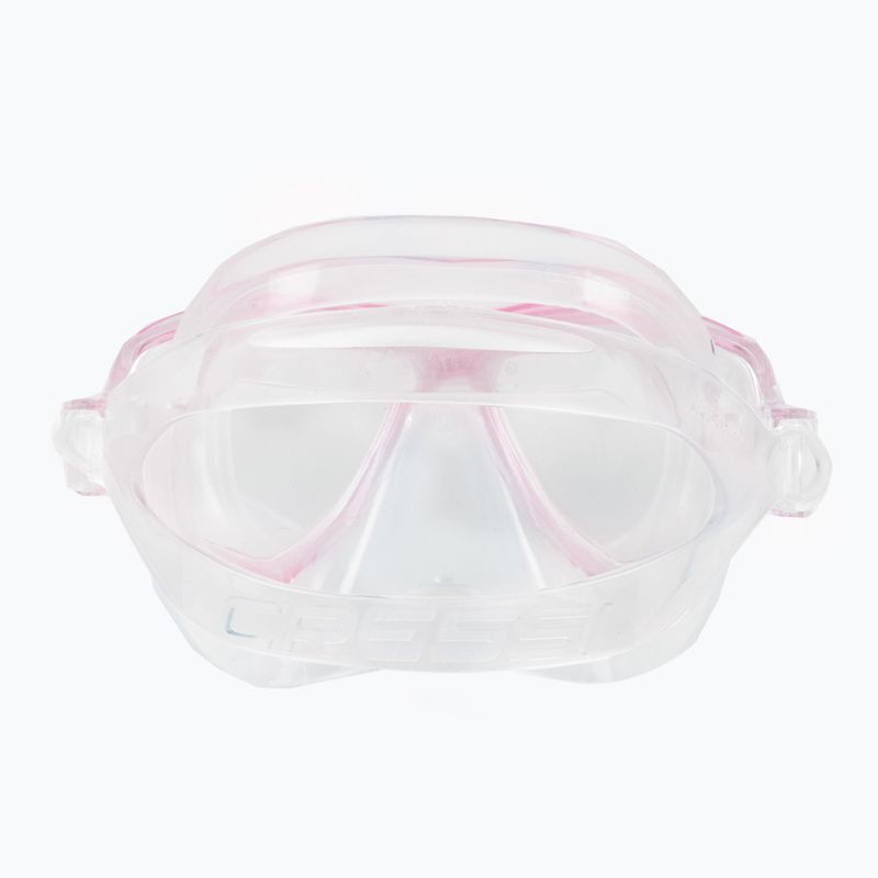 Maska do nurkowania Cressi Perla clear/pink 5